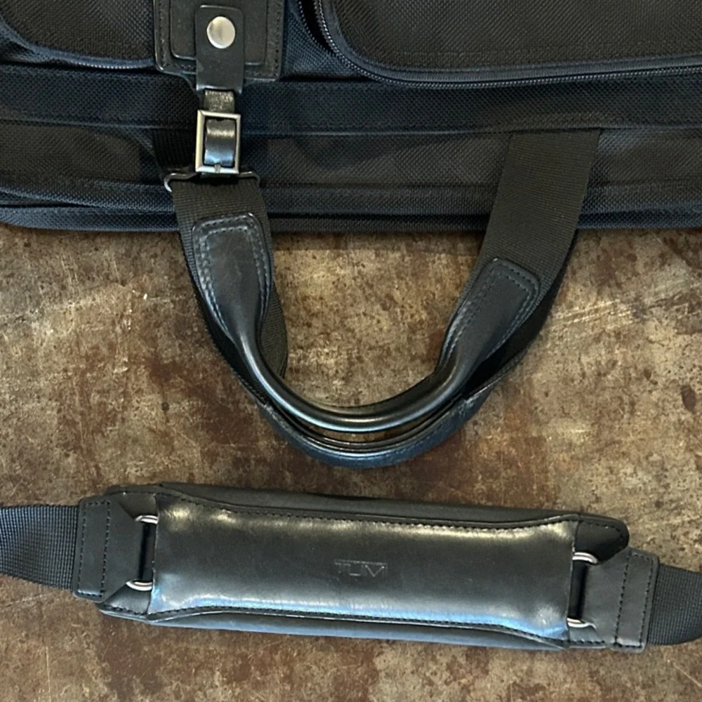 Tumi Black Laptop Briefcase